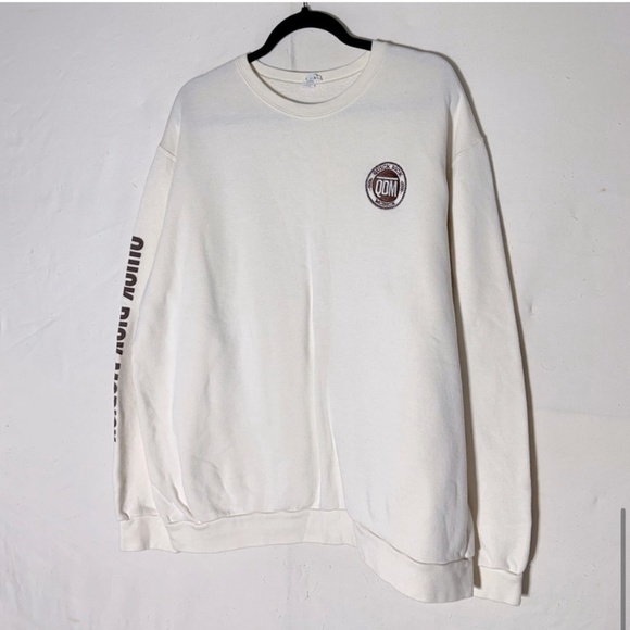 Jerico Cream Bamboo Quick Dick McDick Crew Neck Sweatshirt XXL - Picture 14 of 14